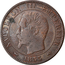 Munten, Frankrijk, Napoleon III, Napoléon III, 5 Centimes, 1853, Paris, FR+