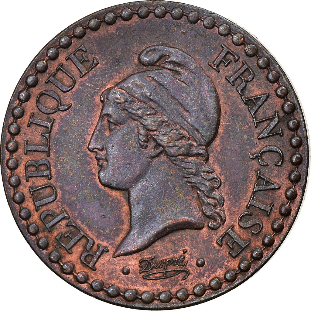 Moneda, Francia, Dupré, Centime, 1848, Paris, EBC, Bronce, KM:754, Gadoury:84
