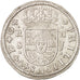 SPAIN, 2 Reales, 1721, Seville, KM #307, AU(50-53), Silver, 5.46