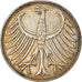 Moneda, ALEMANIA - REPÚBLICA FEDERAL, 5 Mark, 1963, Hamburg, MBC+, Plata