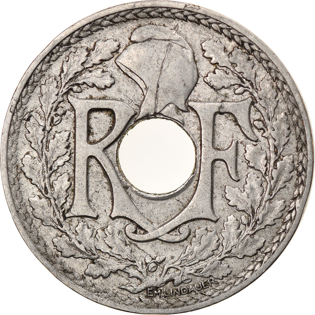 Moneta, Francia, Lindauer, 25 Centimes, 1916, MB+, Nichel, KM:867, Gadoury:379