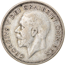 Coin, Great Britain, George V, Shilling, 1934, VF(30-35), Silver, KM:833