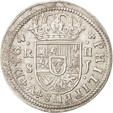Coin, Spain, Philip V, 2 Reales, 1721, Seville, AU(50-53), Silver, KM:307