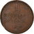 Moneta, Danimarca, Frederik VI, Rigsbankskilling, 1818, MB+, Rame, KM:688