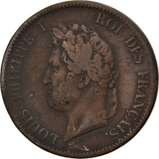 Coin, FRENCH COLONIES, Louis - Philippe, 5 Centimes, 1844, Paris, VF(30-35)