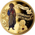 France, Medal, Les 12 Apôtres - Jude Thaddée, MS(65-70), Copper Gilt