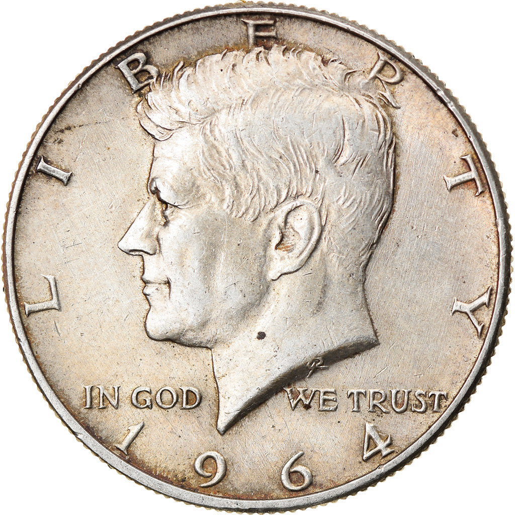 Moneta, Stati Uniti, Kennedy Half Dollar, Half Dollar, 1964, U.S. Mint