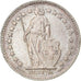Coin, Switzerland, 1/2 Franc, 1953, Bern, AU(55-58), Silver, KM:23