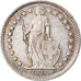 Coin, Switzerland, 1/2 Franc, 1942, Bern, VF(30-35), Silver, KM:23