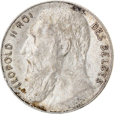 Münze, Belgien, 50 Centimes, 1901, SS, Silber, KM:50