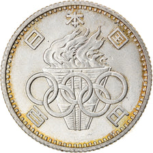 Coin, Japan, Hirohito, 100 Yen, 1964, AU(55-58), Silver, KM:79