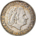 Coin, Netherlands, Juliana, Gulden, 1957, EF(40-45), Silver, KM:184
