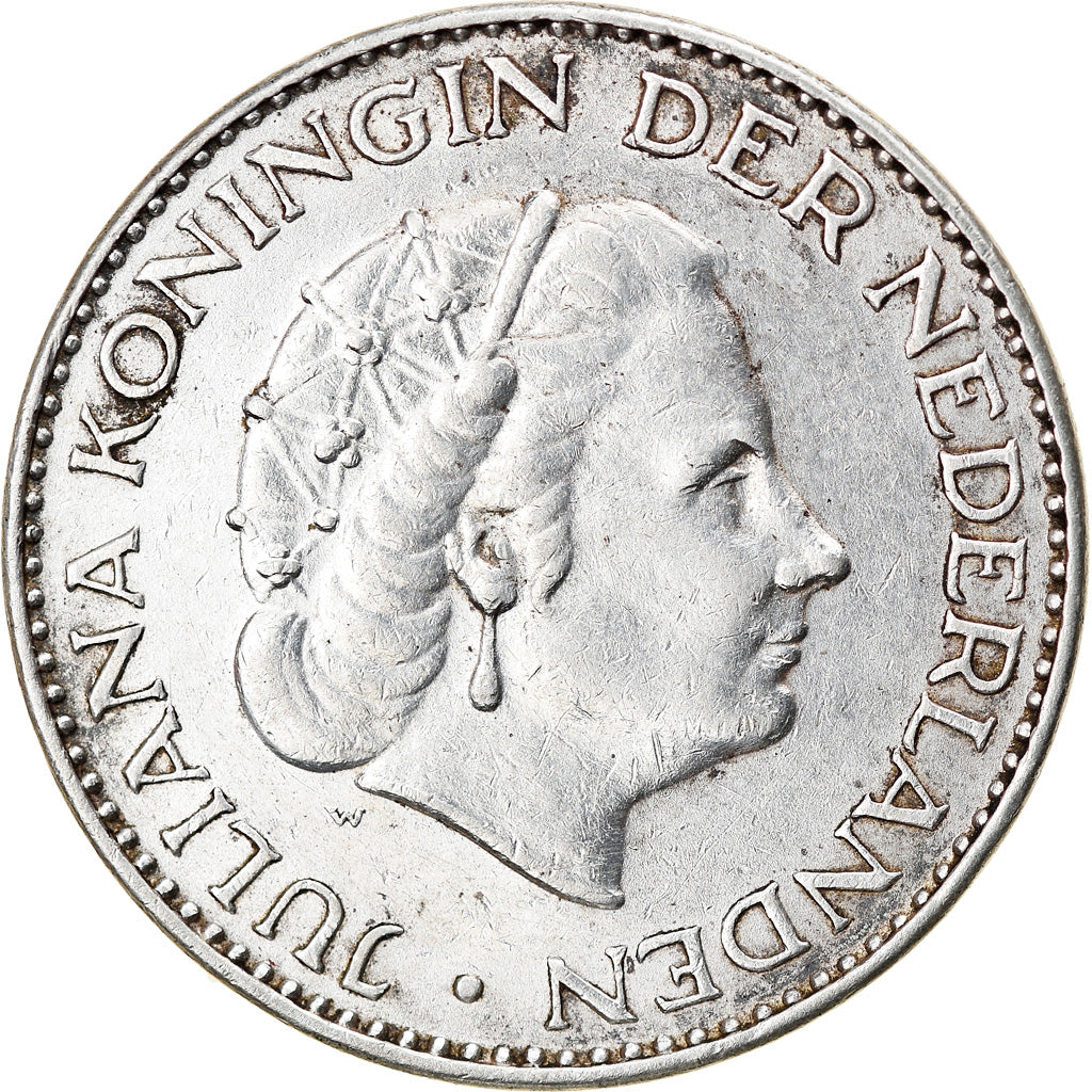 Moneta, Paesi Bassi, Gulden, 1963, BB, Argento, KM:184