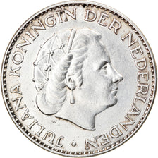 Coin, Netherlands, Gulden, 1963, EF(40-45), Silver, KM:184