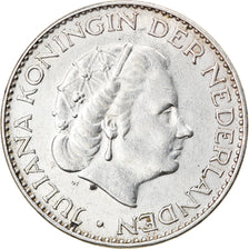 Coin, Netherlands, Juliana, Gulden, 1964, EF(40-45), Silver, KM:184