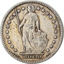 Coin, Switzerland, Franc, 1914, Bern, VF(30-35), Silver, KM:24