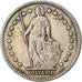 Coin, Switzerland, Franc, 1914, Bern, VF(30-35), Silver, KM:24