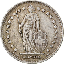 Coin, Switzerland, Franc, 1945, Bern, VF(30-35), Silver, KM:24