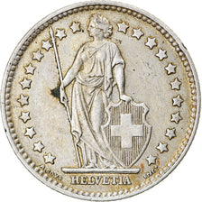 Coin, Switzerland, Franc, 1956, Bern, VF(30-35), Silver, KM:24