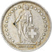 Coin, Switzerland, Franc, 1956, Bern, VF(30-35), Silver, KM:24