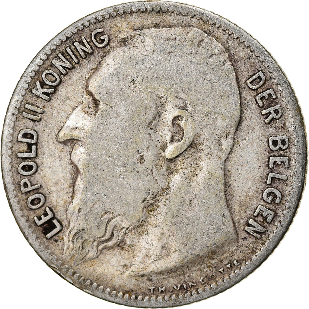 Monnaie, Belgique, Leopold II, Franc, 1904, TB, Argent, KM:57.1