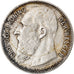 Moeda, Bélgica, Franc, 1909, EF(40-45), Prata, KM:57.1