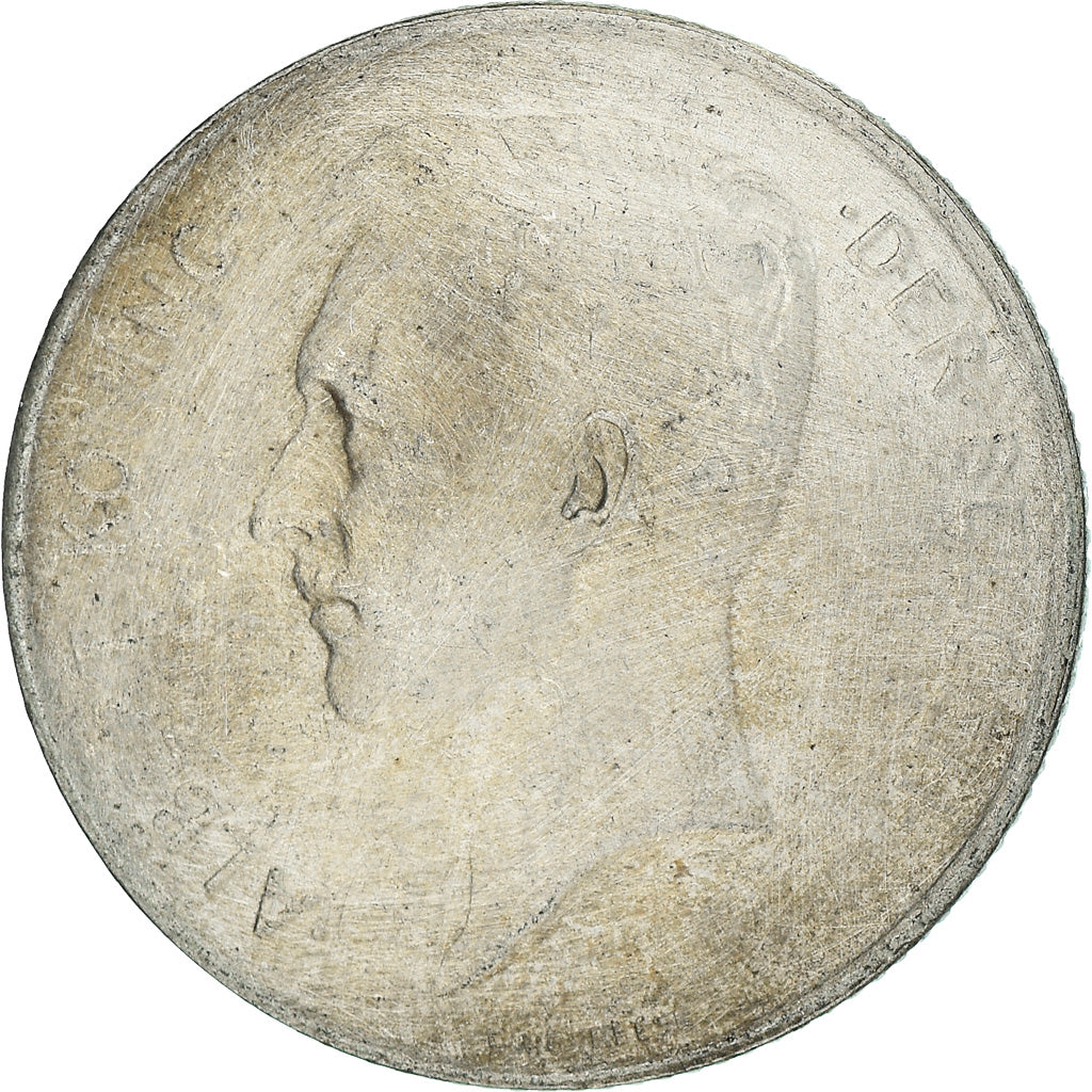 Coin, Belgium, Franc, 1914, VF(30-35), Silver, KM:73.1