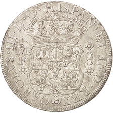 MEXICO, 8 Reales, 1764, Mexico City, KM #105, AU(50-53), Silver, 27.10