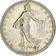 Moneta, Francia, Semeuse, Franc, 1917, Paris, BB, Argento, KM:844.1, Gadoury:467