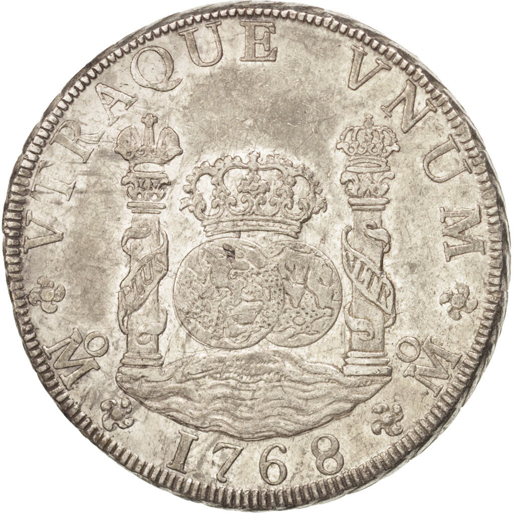 Mexique, Charles III, 8 Reales, 1768 MF, Mexico, KM 105