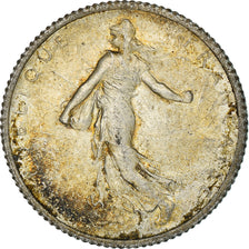 Coin, France, Semeuse, Franc, 1919, Paris, EF(40-45), Silver, KM:844.1
