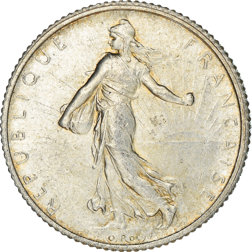 Monnaie, France, Semeuse, Franc, 1919, Paris, SUP+, Argent, Gadoury:467