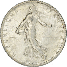Coin, France, Semeuse, Franc, 1920, Paris, AU(55-58), Silver, KM:844.1