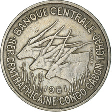 Coin, EQUATORIAL AFRICAN STATES, 50 Francs, 1961, Paris, EF(40-45)
