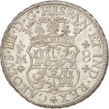 MEXICO, 8 Reales, 1771, Mexico City, KM #105, AU(55-58), Silver, 27.04