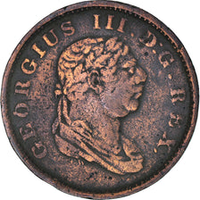 Moeda, Guiana, 1/2 Stiver, 1813, VF(30-35), Cobre, KM:9