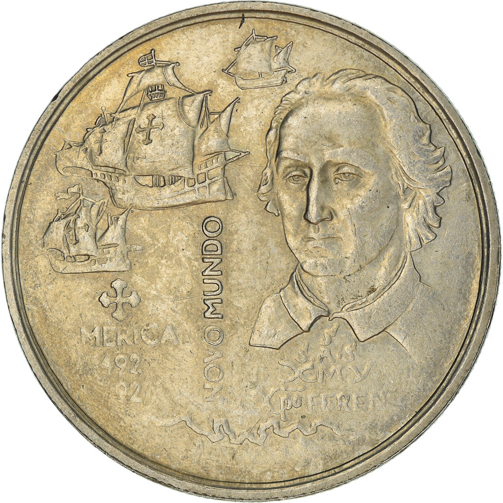 Coin, Portugal, 200 Escudos, 1992, AU(50-53), Copper-nickel, KM:660