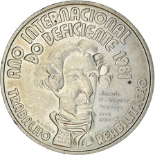 Moneta, Portugal, 100 Escudos, 1984, AU(50-53), Miedź-Nikiel, KM:625