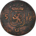 Moeda, Índias Orientais Neerlandesas, Duit, 1808, Dordrecht, VF(30-35), Cobre