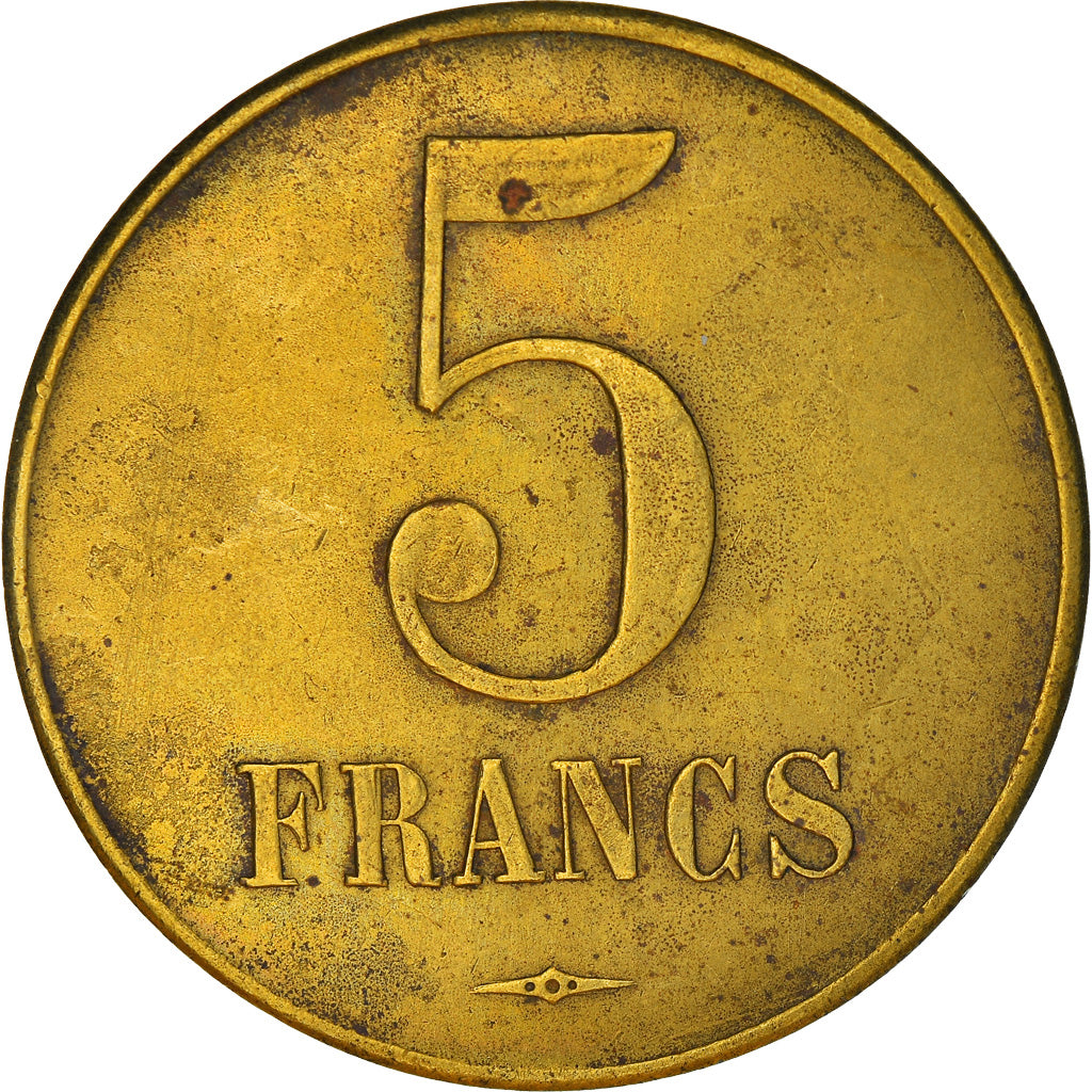 Coin, France, Société coopérative des Forges de Flize, 5 Francs, Monnaie de