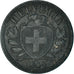 Coin, Switzerland, 2 Rappen, 1944, Bern, AU(50-53), Zinc, KM:4.2b