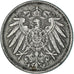 Coin, GERMANY - EMPIRE, 5 Pfennig, 1920, Stuttgart, AU(50-53), Iron, KM:19