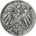 Münze, GERMANY - EMPIRE, 5 Pfennig, 1922, Stuttgart, S+, Iron, KM:19