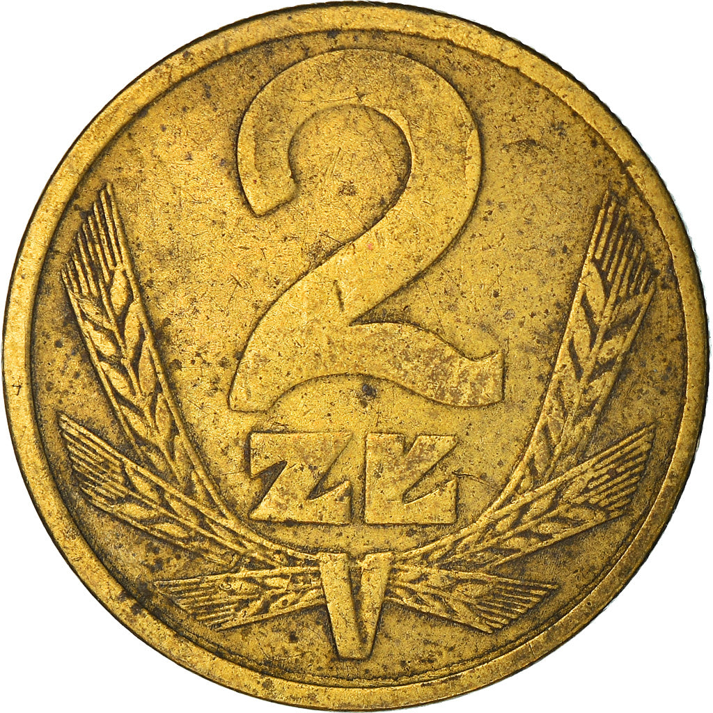 Monnaie, Pologne, 2 Zlote, 1981, Warsaw, TB+, Laiton, KM:80.1