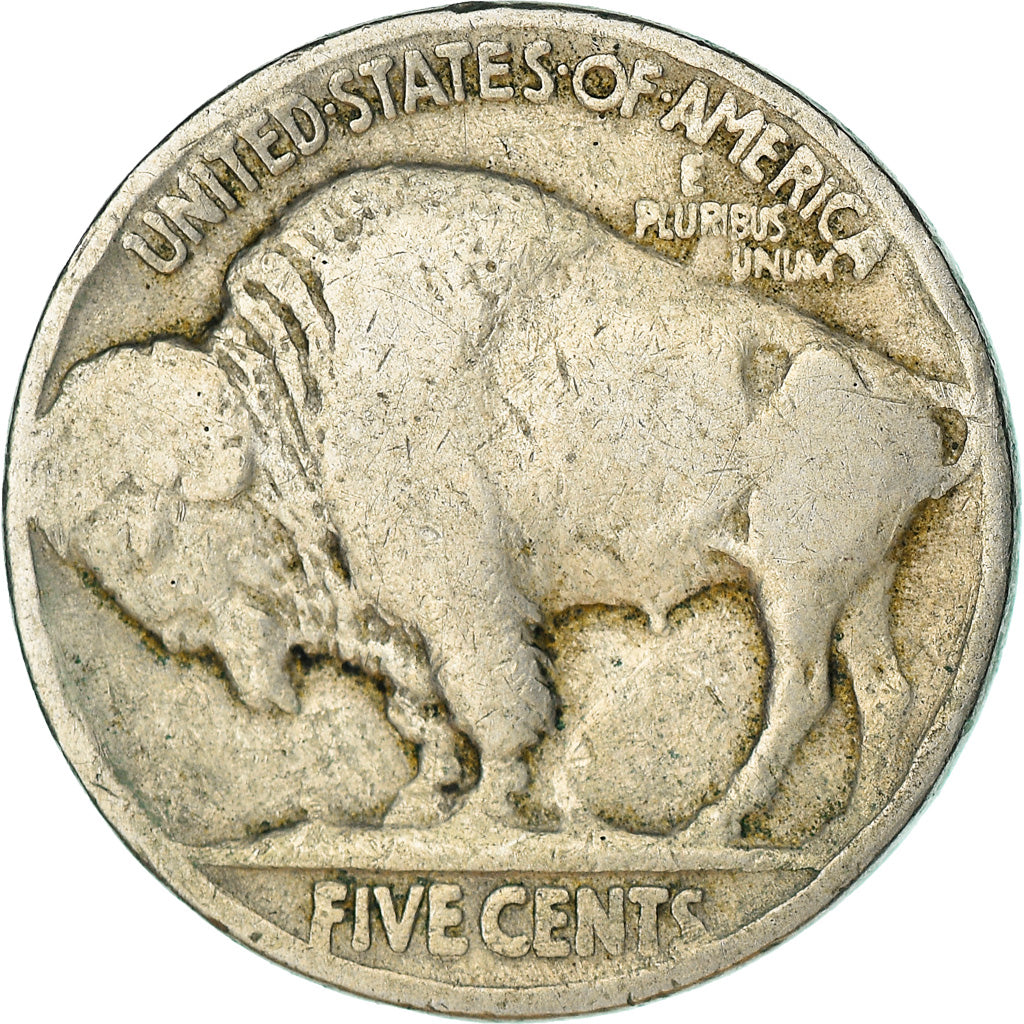 Münze, Vereinigte Staaten, Buffalo Nickel, 5 Cents, 1921, U.S. Mint