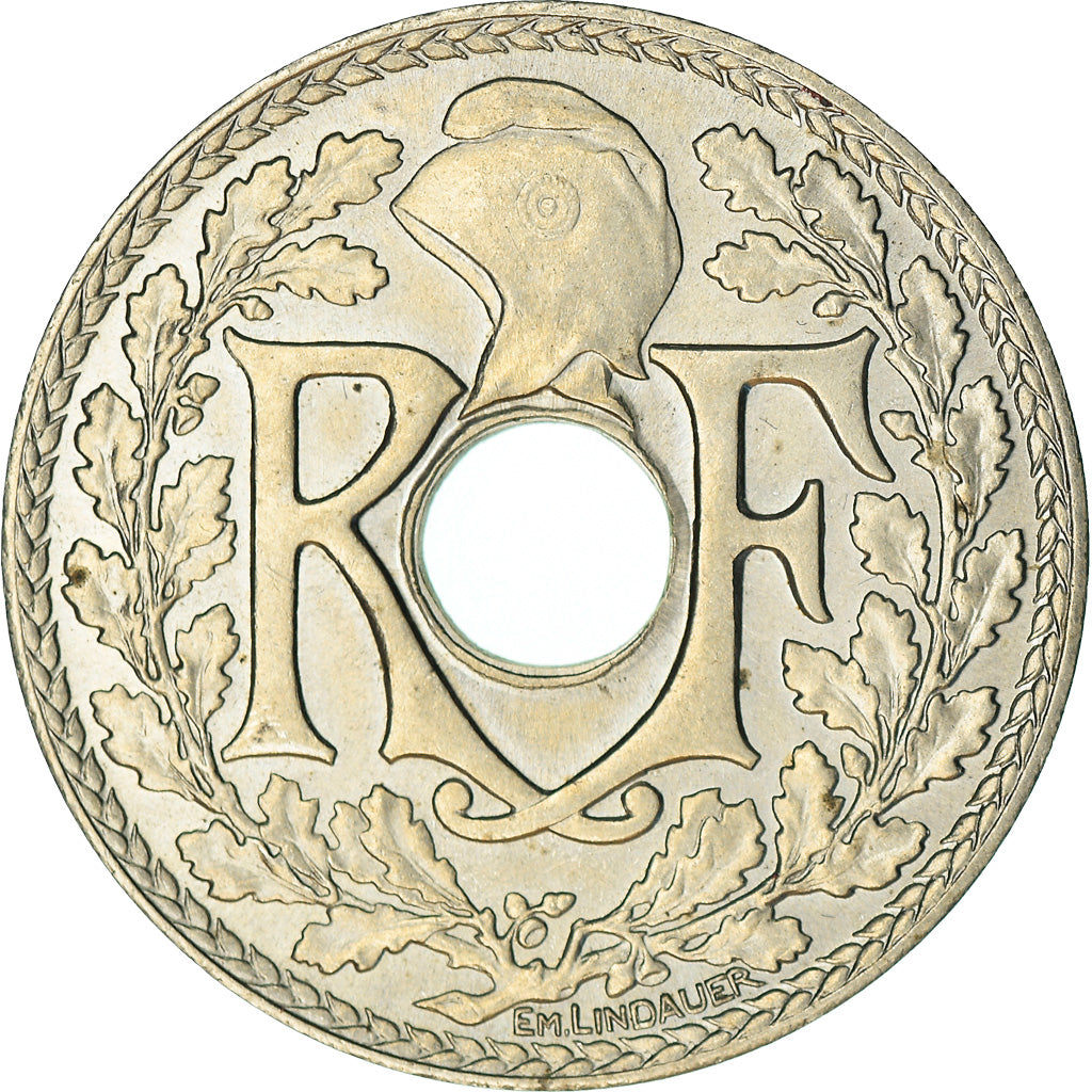 Monnaie, France, Lindauer, 25 Centimes, 1938, SUP+, Nickel-Bronze, Gadoury:380