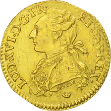 Francia, Louis XVI, Louis d'or au buste habillé, Louis d'Or, 1775, Toulouse,...