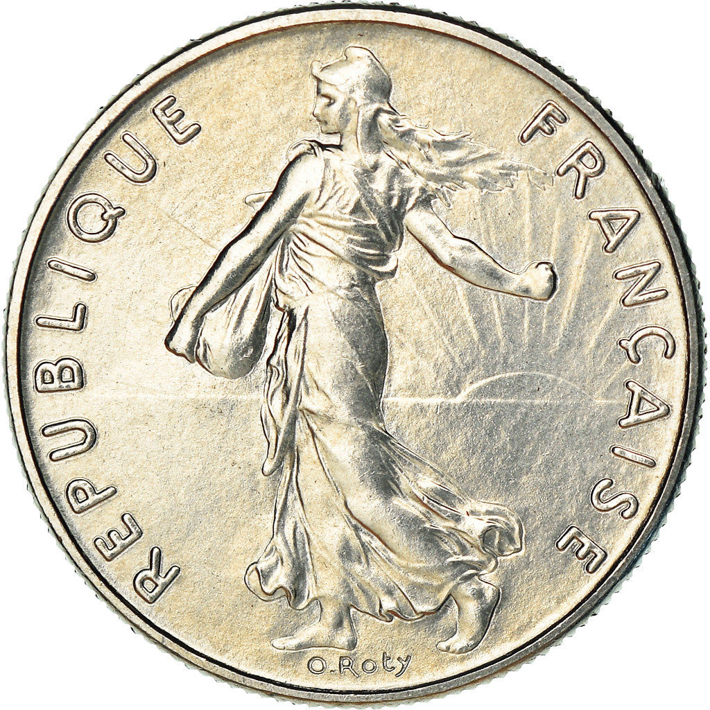 Monnaie, France, Semeuse, 1/2 Franc, 1974, Paris, FDC, FDC, Nickel, KM:931.1