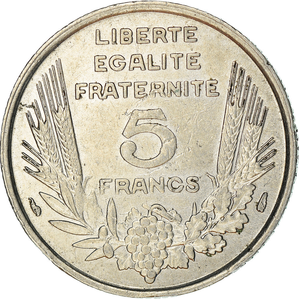 Monnaie, France, Bazor, 5 Francs, 1933, Paris, TB+, Nickel, Gadoury:753, KM:887