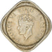 Coin, INDIA-BRITISH, George VI, 2 Annas, 1941, AU(50-53), Copper-nickel, KM:541